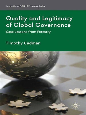 cover image of Quality and Legitimacy of Global Governance